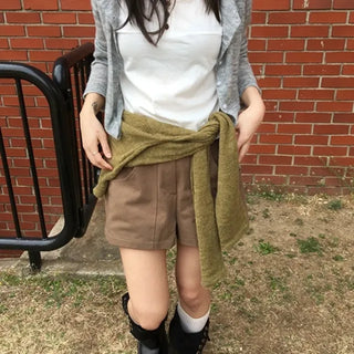 Bird Cotton Shorts