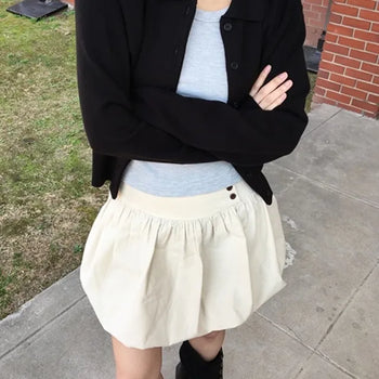 Soft Collar Cardigan