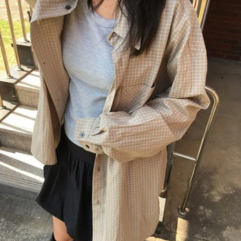 *Unisex* Terry Check Shirt