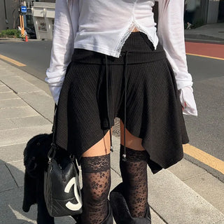 Faycon Folding Asymmetrical Skirt [Modal 38%]