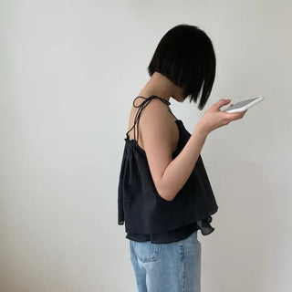 Ribbon Flare Bustier