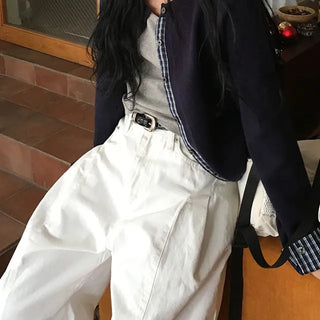 Eck Wool Wide Balloon Pants