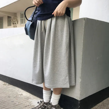 [UNISEX] Large Wide 3/4 Length Shorts