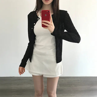 Caindy Summer See-through Cardigan