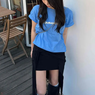 Wrap Daily Long Skirt