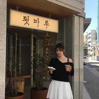 A-line Plain Pintuck Shirred Sleeveless Mini Dress