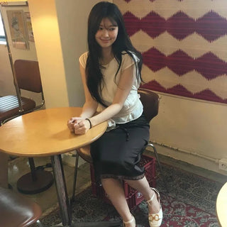 Wrap H-Line Straight Daily Long Skirt