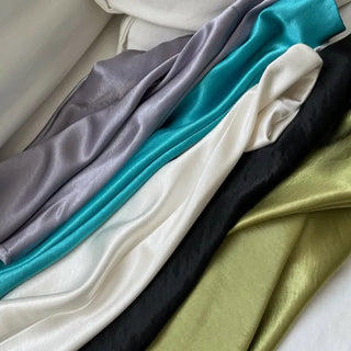 Glyco Satin Midi Skirt