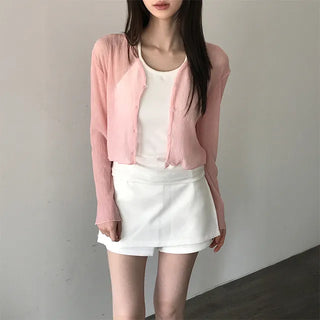 Freedy Air Summer See-through Cardigan