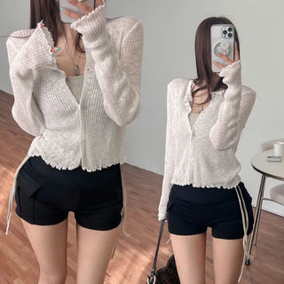 Hayson Round Knit Cardigan