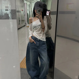 [26SS] Semi-Balloon Washed Jeans