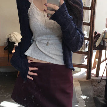 Keria Satin Mini Skirt