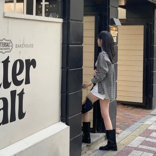 Bielly Oversized Check Shirt