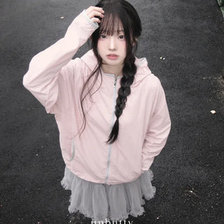Leyla Nylon Wind Jacket