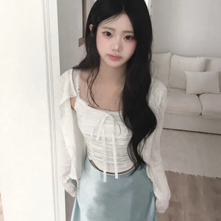 Ran lace pad sleeveless