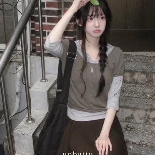 Tage Puff Layered Tee