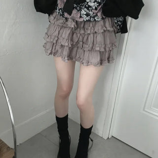 Esta frill mini skirt