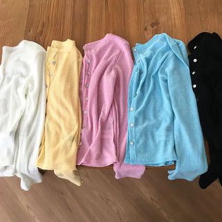 Candy Summer See-through Cardigan 5 Colors