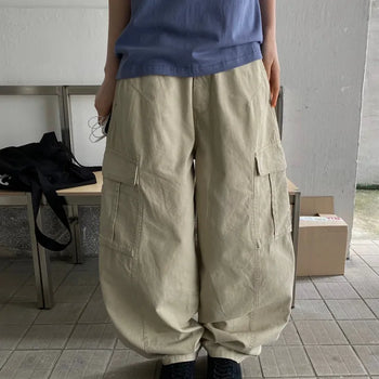 Rosie Curved Balloon Cargo Pants