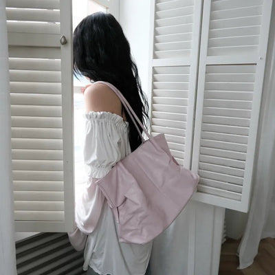 Mellow Leather Shoulder Bag (4 colors)