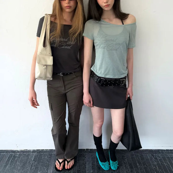 Benu See-through Short Sleeve T-shirt