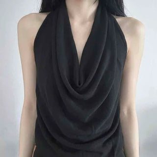 Drape Plain Sleeveless