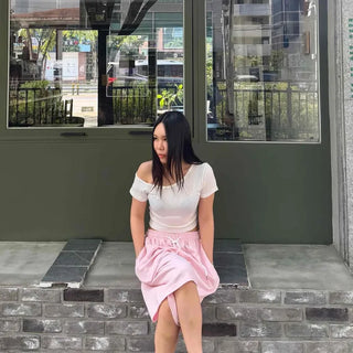 Loose Fit String Wide Casual Sporty Shorts