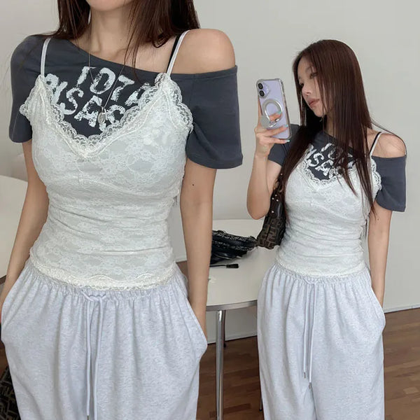 Pintacle Lace Sleeveless