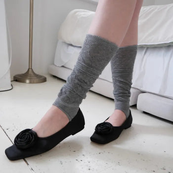 One Rose Flat Shoes (3 colors)