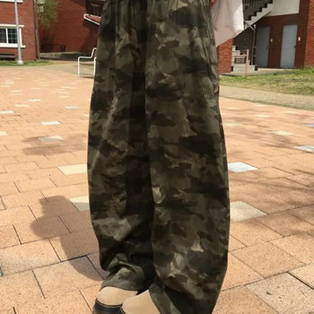 Ake Camo Wide Pants
