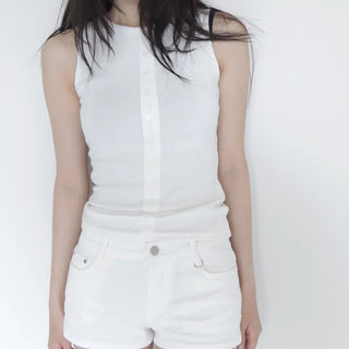 July button sleeveless