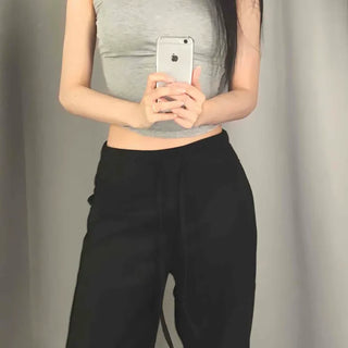 Loose-fit Wide Daily Casual Long Pants