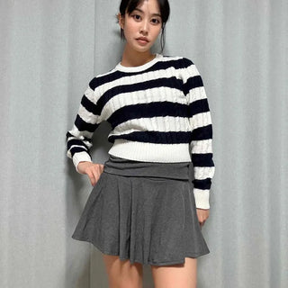 A-line Flare Daily Casual Mini Skirt