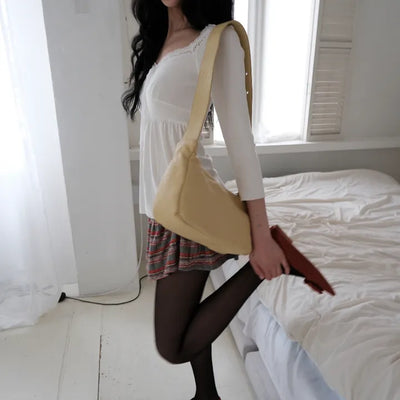 Pastel Leather Bag (4 colors)
