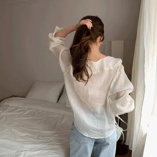 Maze Frill Blouse