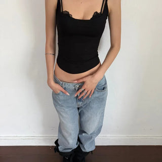fitted u-line sleeveless (3color)