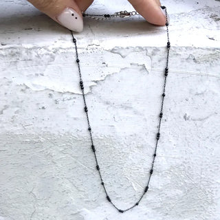 POINT MINI BEADS NC Point Mini Bead Necklace