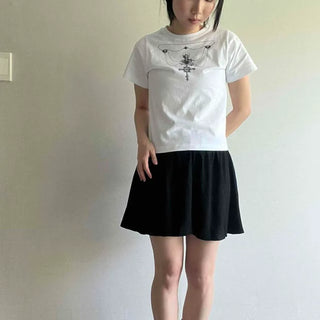 Loose Fit Flare A-Line Daily Shorts