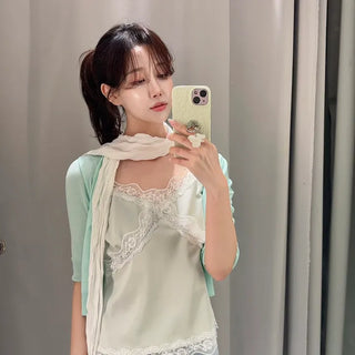 Silk Lace Bustier