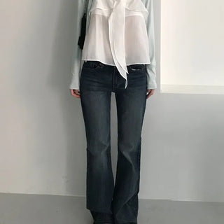 Standard Low Bootcut Denim Pants (one color)