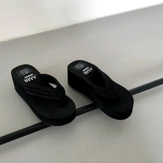 My L'Atelier 6cm Wedge Platform Flipflops