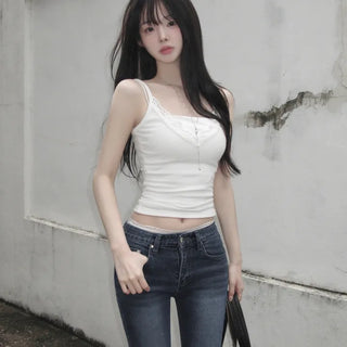 Tama Cross-Lace Sleeveless