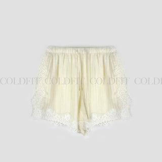 Lyocell lace shorts