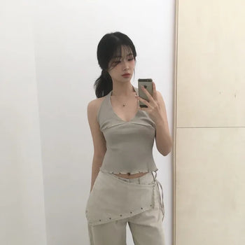Scarf layered pants