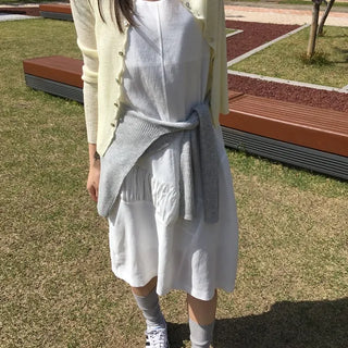 Dry Shirring Dress