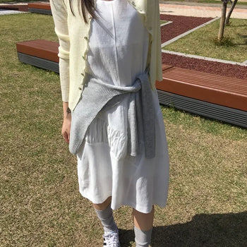Dry Shirring Dress