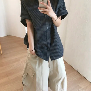 Oxford Check Short Sleeve Shirt