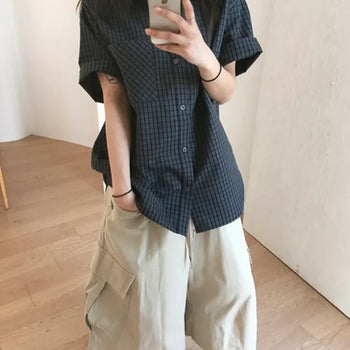 Oxford Check Short Sleeve Shirt