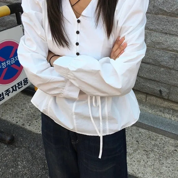 Raon Strap Blouse