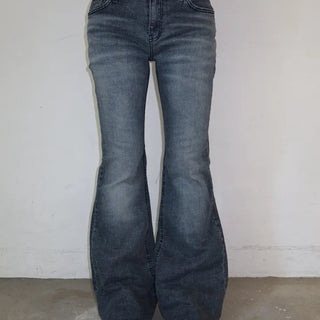 Sand Low Rise Bootcut Pants